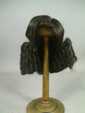 1960s Dollspart Wig Original Box Synthetic Size 12 Banana Curls Dark Brunette
