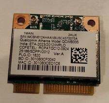 Acer Aspire E1-532-2635 15.6" Genuine Laptop Wireless Wifi Card QCWB335 917