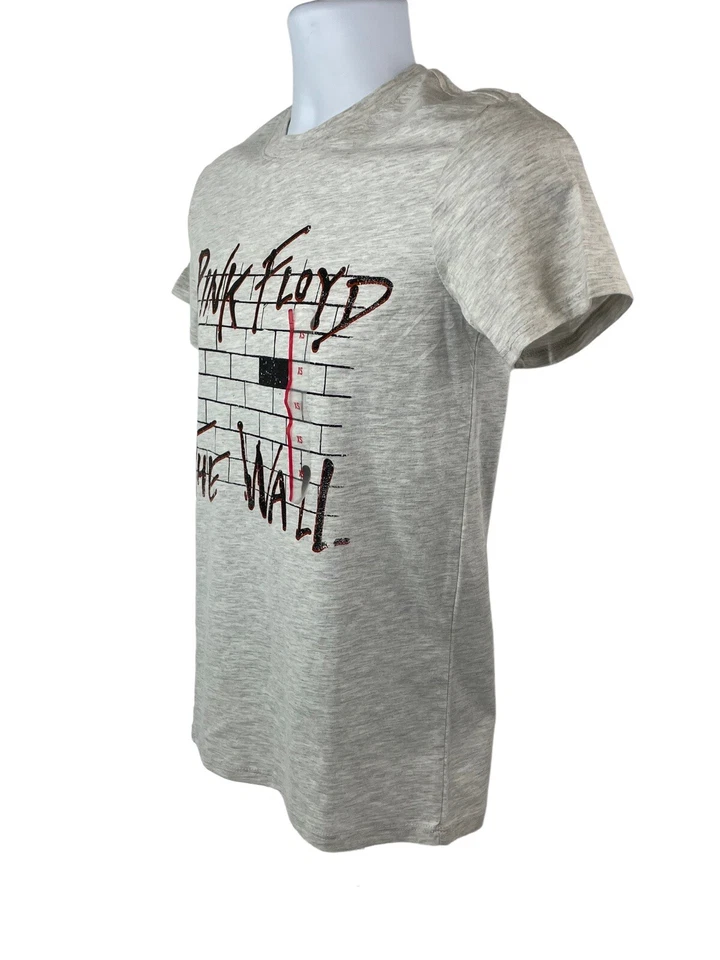 Pink Floyd The Wall T Shirt Adult XS Gray Licensed Rock N Roll Band Retro NWT - Image 2 of 4