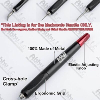 MultiFunction Model Handle for Madworks Chisel Hook Line Engraver Scriber Carve