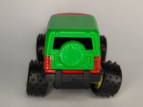 GUILOY red Range Rover 4x4 rallye/raid 1/64 Made in Spain no Guisval vintage car - Imagen 7 de 9