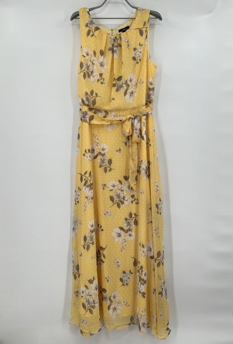 R & k originals sleeveless floral maxi best sale dress