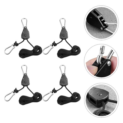 4–5 M Zelt-Abspannleine Mit Karabiner Und Schnellverschluss – Verstellbar, Robust, Für Camping, Markisen & Mehr