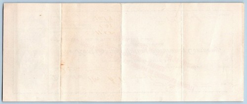 1905 KENT COUNTY DOVER DELAWARE MUTUAL INS CO*LITOGRAFÍA MUJER LLEVANDO TRIGO - Imagen 2 de 2