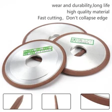 5" 125mm Diamond Grinding Wheel Carbide Cutter Grinder Sharpener Milling Tools