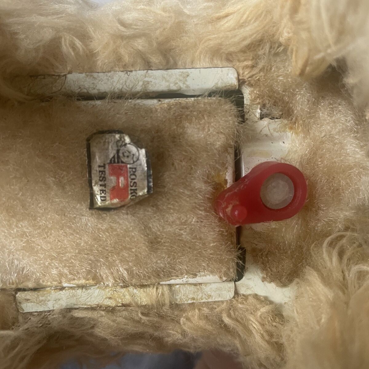 Vintage 1950's Chap The Obedient Dog Risking Toy Battery