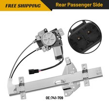 Rear Right Window Regulator w/ Motor For 1997-2005 Buick Century Regal Intrigue