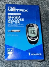 True Metrix Self Monitoring Blood Glucose Meter Triple Sense Technology 