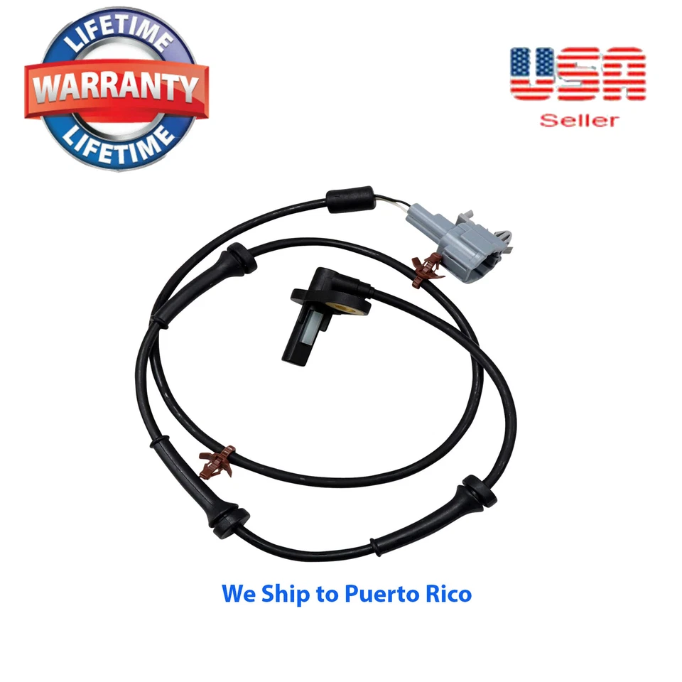 Sensor de velocidad de rueda 4 ABS delantero trasero derecho e izquierdo apto para Nissan Altima 2002-2004 Foto 2 de 4