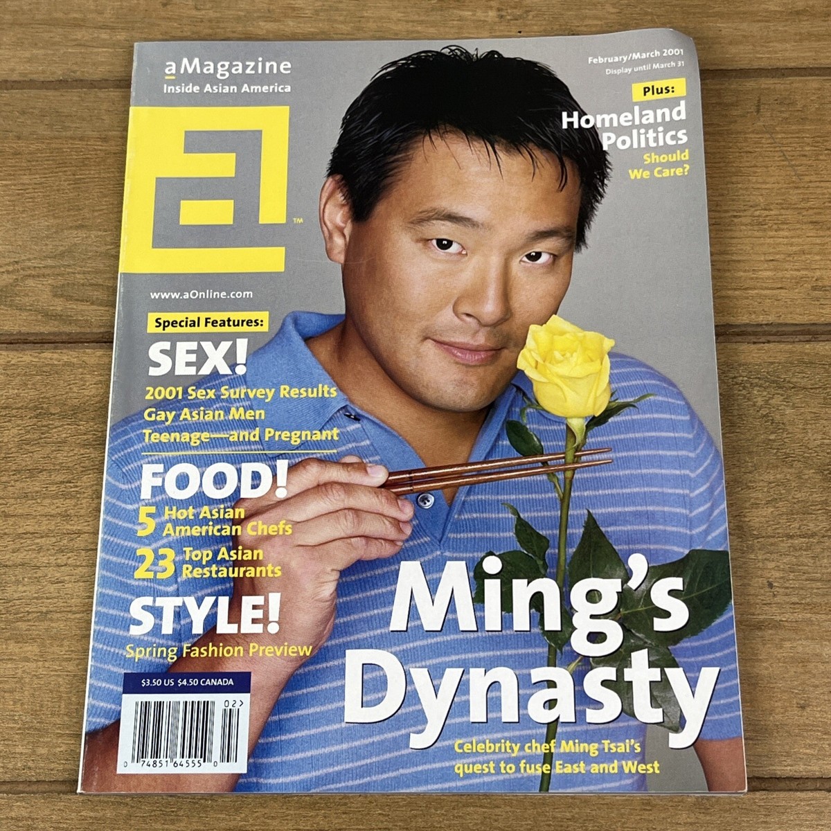 a Magazine Feb/March 2001 Inside Asian America Gay Asian Men