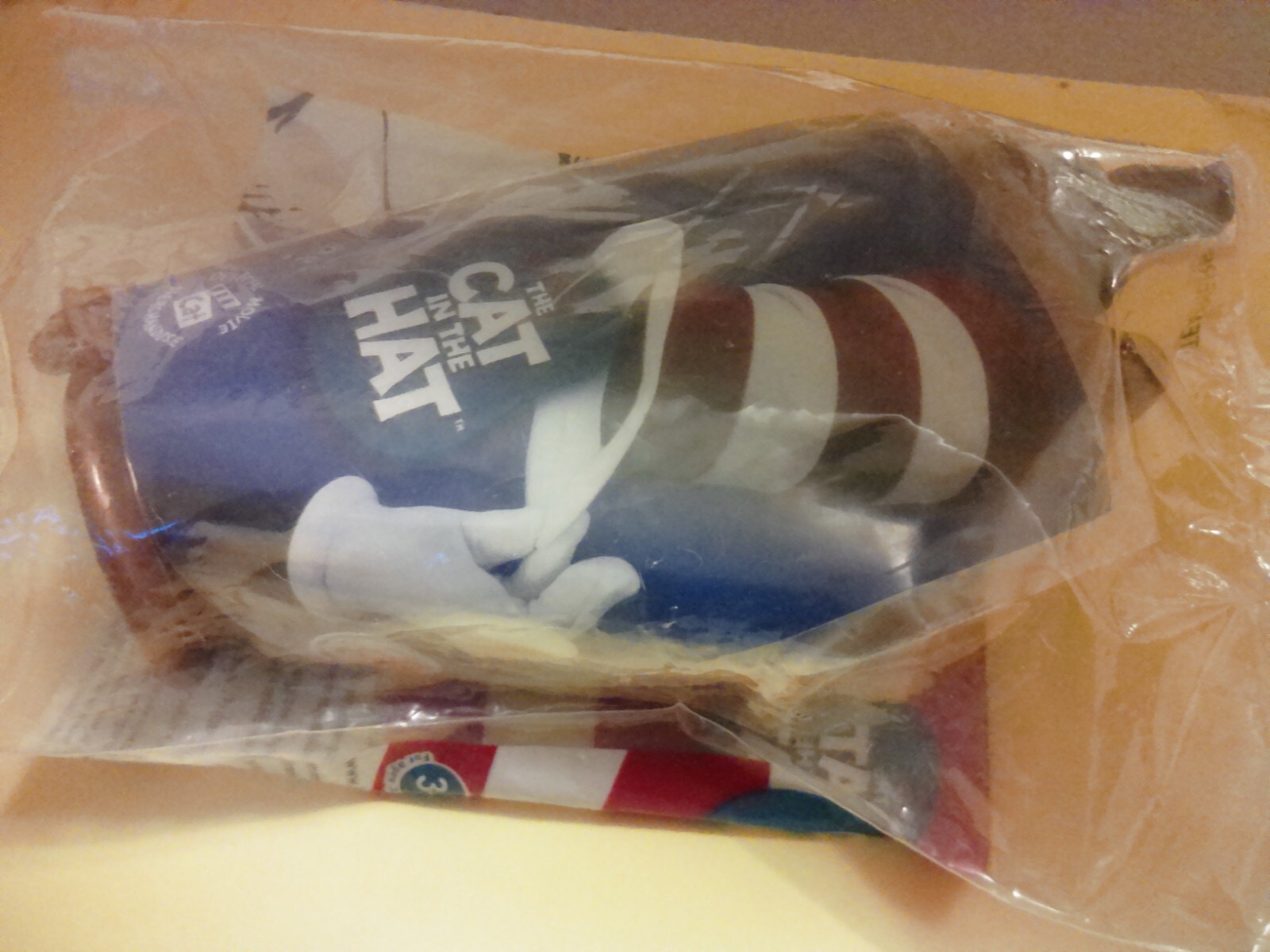 2003 Unopened Burger King Kid's Meal The Cat In The Hat Phunometer Toy