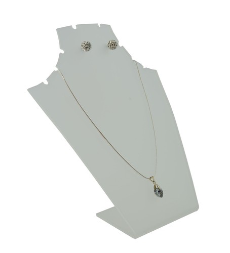 Acrylic Slim Bust Necklace Earring Professional Quality Display Stand Jewellery - Picture 7 of 7