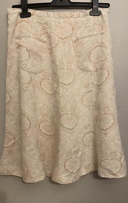 Noa Noa Linen Skirt Size S