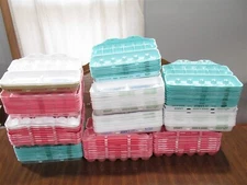 Lot/set of 100 Empty Egg Cartons Styrofoam 