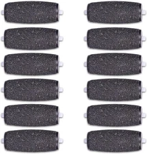 12 Extra Coarse Replacement Roller Refill Heads Compatible With Amope Pedi Refil