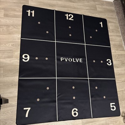 PVOLVE Precision Mat Home Workout Exercise Mat Fitness Training Mat