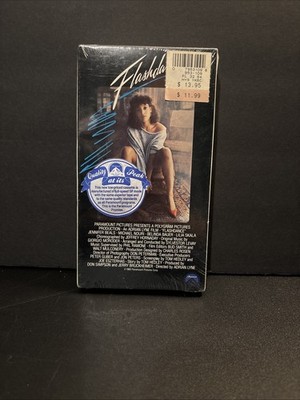 FLASHDANCE (1989 VHS) Jennifer Beals GIORGIO MORODER Brand New SEALED VHS Tape