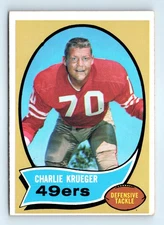 1970 Topps #186 Charlie Krueger