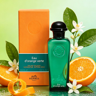 Eau D'Orange Verte by Hermes Cologne for Men 3.3 / 3.4 oz New In Box