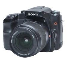 Sony Alpha A100 10.2MP Digital SLR Camera W/18-70mm Lens Kit