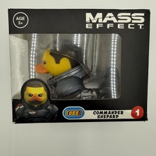 Mass Effect TUBBZ Commander Shepard Duck Figure 1 Boxed Collectible
