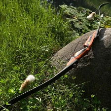 PMZ 60" Professional Recurve Bow Set – Fiberglass Limbs Traditional Archery Kit