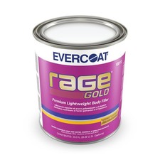 Evercoat Rage Gold Body Filler for Fiberglass, Aluminum  More - Stain-Resist...