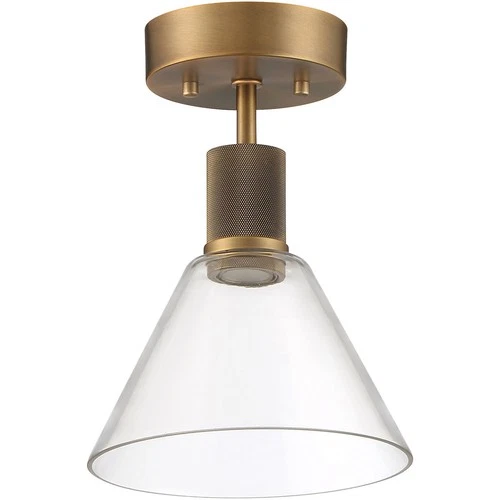 Access Lighting 63146LEDD-ABB/CLR Port Nine Semi-Flush Mount - Picture 4 of 4