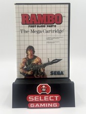 Rambo: First Blood Part II (Sega Master System, 1986) RARE RETRO GAMES! Working!