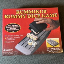 Rummikub Rummy Dice   Game 1995 Pressman Toy Corp New Sealed QUICK SHIP Vintage