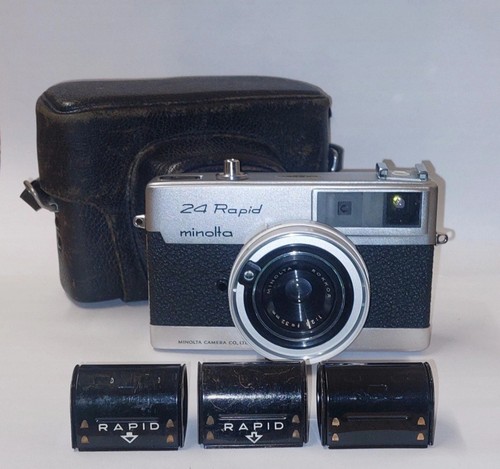๐ธ *Film Tested* ๐ RARE 1960s Minolta 24 Rapid 35mm Film Camera Rangefinder