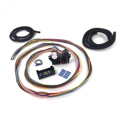 Ultimate 12 Fuse 12v Conversion Wire Harness  32 1932 Model B 2-door Sedan hot
