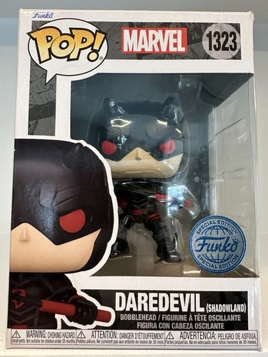 Funko Pop! Daredevil Shadowland Marvel 1323 Special Edition Megacon NEW 603-2
