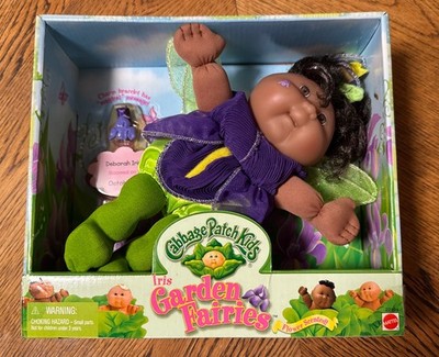 1999 MATTEL 22494 CABBAGE PATCH KIDS IRIS GARDEN FARIES STUFFED ANIMAL (A6)