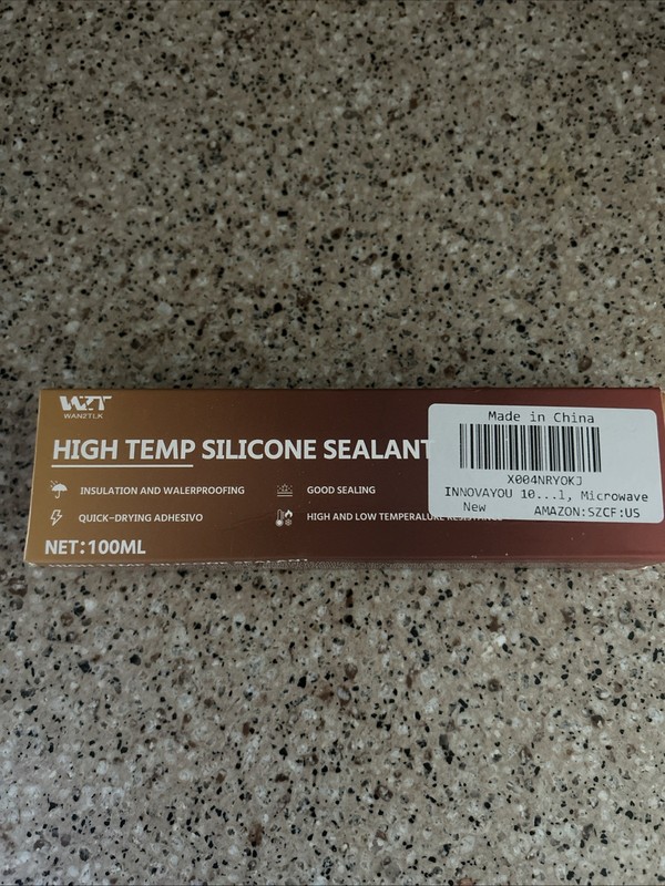 WAN High Temp Silicone Sealant 100ml Tube New Sealed