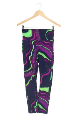 FABLETICS Damen Leggings M Sportlich Mehrfarbig Abstrakt Muster