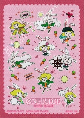 New Single Card Sleeve ONE PIECE Carrot Limited Edition vol.5 Bandai Original