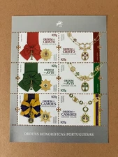 Portugal 2025 - Honour Orders stamps mini-sheet MNH