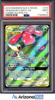 Pokemon 2019 Venusaur & Snivy GX 210/236 Full Art Cosmic Eclipse PSA 9