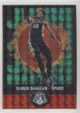 2019-20 Panini Mosaic Jam Masters Green Mosaic Prizm DeMar DeRozan #9 10nx
