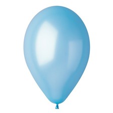 50 BALLONS LATEX MÉTALLISÉS LAGON BIO 30