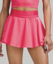 Lululemon Court Rival High-Rise Skirt Lip Gloss Pink Size 4