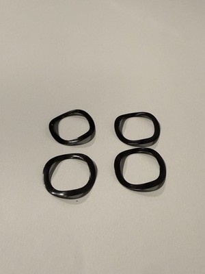 M16 Black Metal Wave Washer 16mm X 21mm X 0.3mm