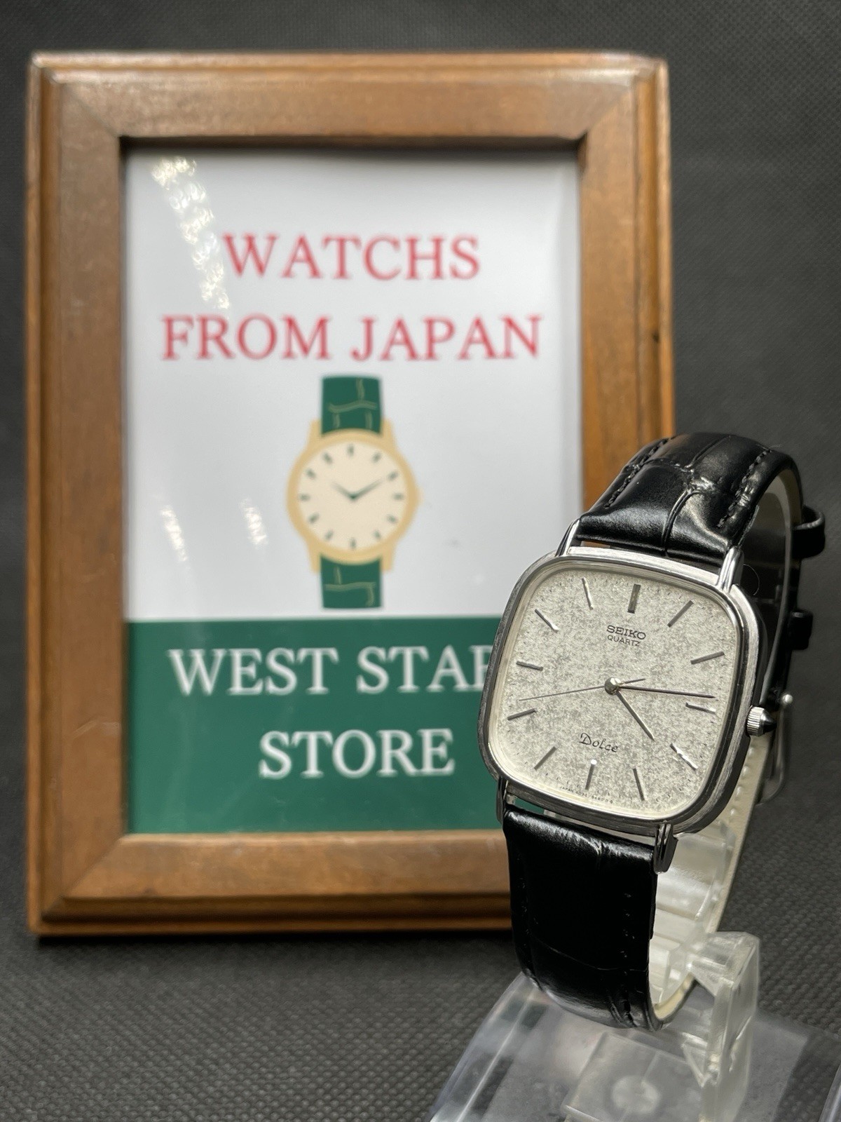 Excellent] Vintage SEIKO Dolce 6030-5420 Silver Quar… - Gem