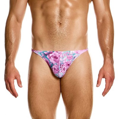 Modus Vivendi Origami Beach Tanga Herren String Slip Männer Pouch Floral