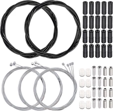 Bicycle Brake Cable Shift Cable Bike Cable Housing Kit Bike Brake Cable Kit Bicy