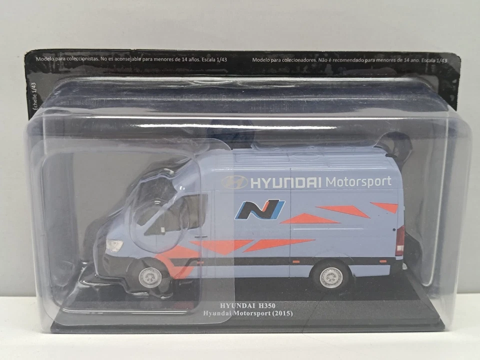 1/43 IXO Altaya HYUNDAI H350 2015 Hyundai Motorsport #58 Assistenza Rally - Immagine 2 di 4