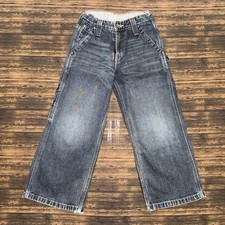 Vintage Levi's Carpenter Blue Jeans Fade Youth 24x22 Lighty Distressed