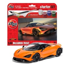 Starter Set A55006 McLaren 765LT Model Building Kit Plastic Model Car Kits for