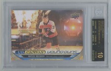 2025-26 UD Series 2 Young Guns Canvas BLACK LABEL Matvei Michkov BGS 10
